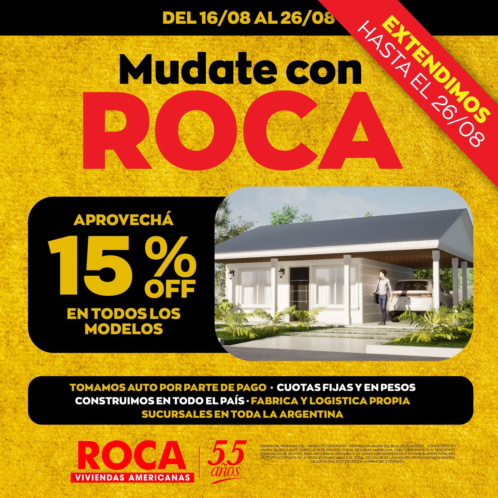 Viviendas Roca en Jujuy